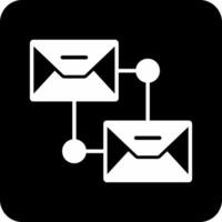 icono de vector de correo