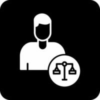 Lawyer Vector Icon