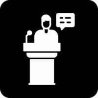 Speech Vector Icon