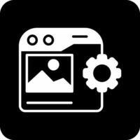 Content Management Vector Icon