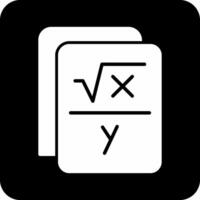 Formula Vector Icon