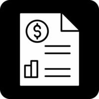 Paper Bills Vector Icon