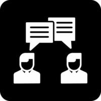 Conversation Vector Icon