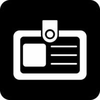 Identification Card Vector Icon