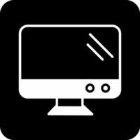 monitor de icono de vector