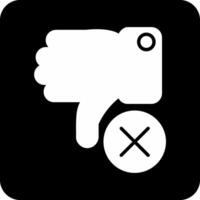 Dislike Vector Icon