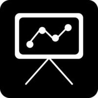 Line Chart Vector Icon