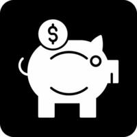 Piggy Bank Vector Icon