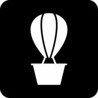 Hot Air Balloon Vector Icon