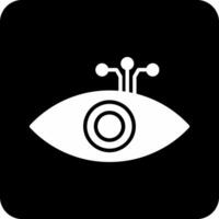 icono de vector de ojo