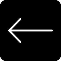 Left Arrow Vector Icon