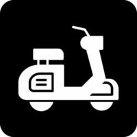 icono de vector de scooter