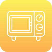 Microwave Oven Vector Icon