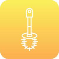 Toilet Brush Vector Icon