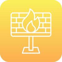 Firewall Vector Icon