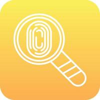 Fingerprint Vector Icon