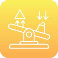 Seesaw Vector Icon