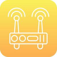 Wifi Router Vector Icon