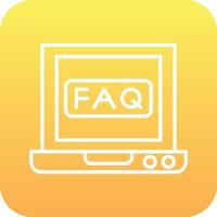 Faq Vector Icon