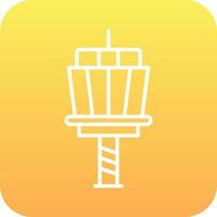 Control Tower Vector Icon