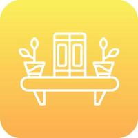 Bookshelf Vector Icon