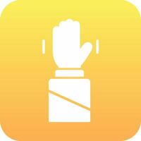 Hand Up Vector Icon