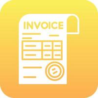 Invoice Vector Icon