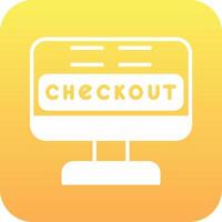 Checkout Vector Icon