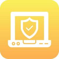 icono de vector de seguridad