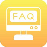 Faq Vector Icon