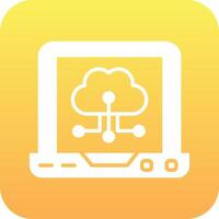 Cloud Computing Vector Icon