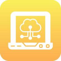 Cloud Computing Vector Icon