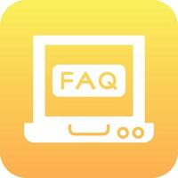 Faq Vector Icon