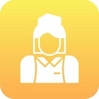 Flight Attendant Vector Icon