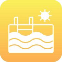 Swimming Pool Vector Icon