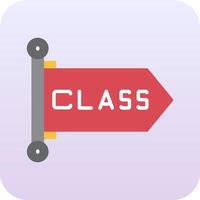 icono de vector de clase