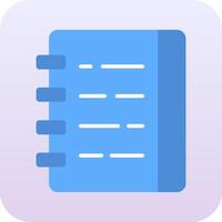 Notebook Vector Icon