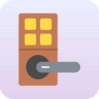 Smart Door Vector Icon