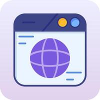 icono de vector web