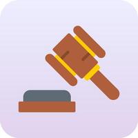 Gavel Vector Icon