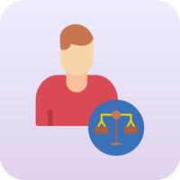 Lawyer Vector Icon