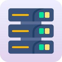 icono de vector de base de datos