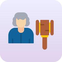 Judge Vector Icon