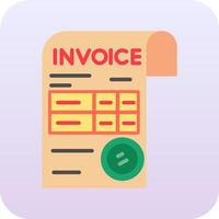 Invoice Vector Icon