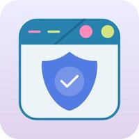 Web Security Vector Icon
