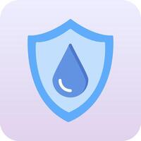 Water Resistant Vector Icon