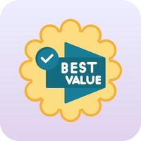 Best Value Vector Icon