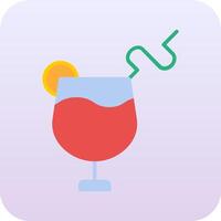 Cocktail Drink Vector Icon