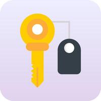 Room Key Vector Icon