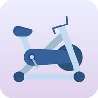 Stationary Bike Vector Icon